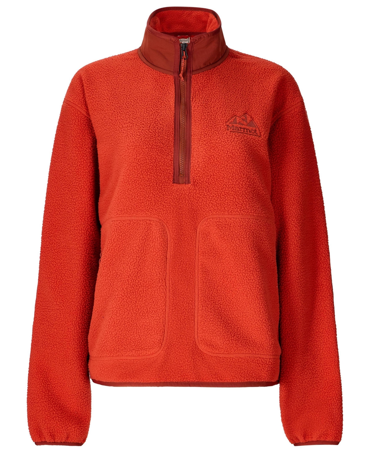 Marmot Women's Wonderer Long Sleeve Pull On Top In Red