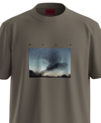 Men's Graphic Printed Crewneck T-Shirt