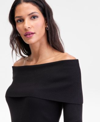 Women's Off-The-Shoulder Sweater, Macy's Exclusive