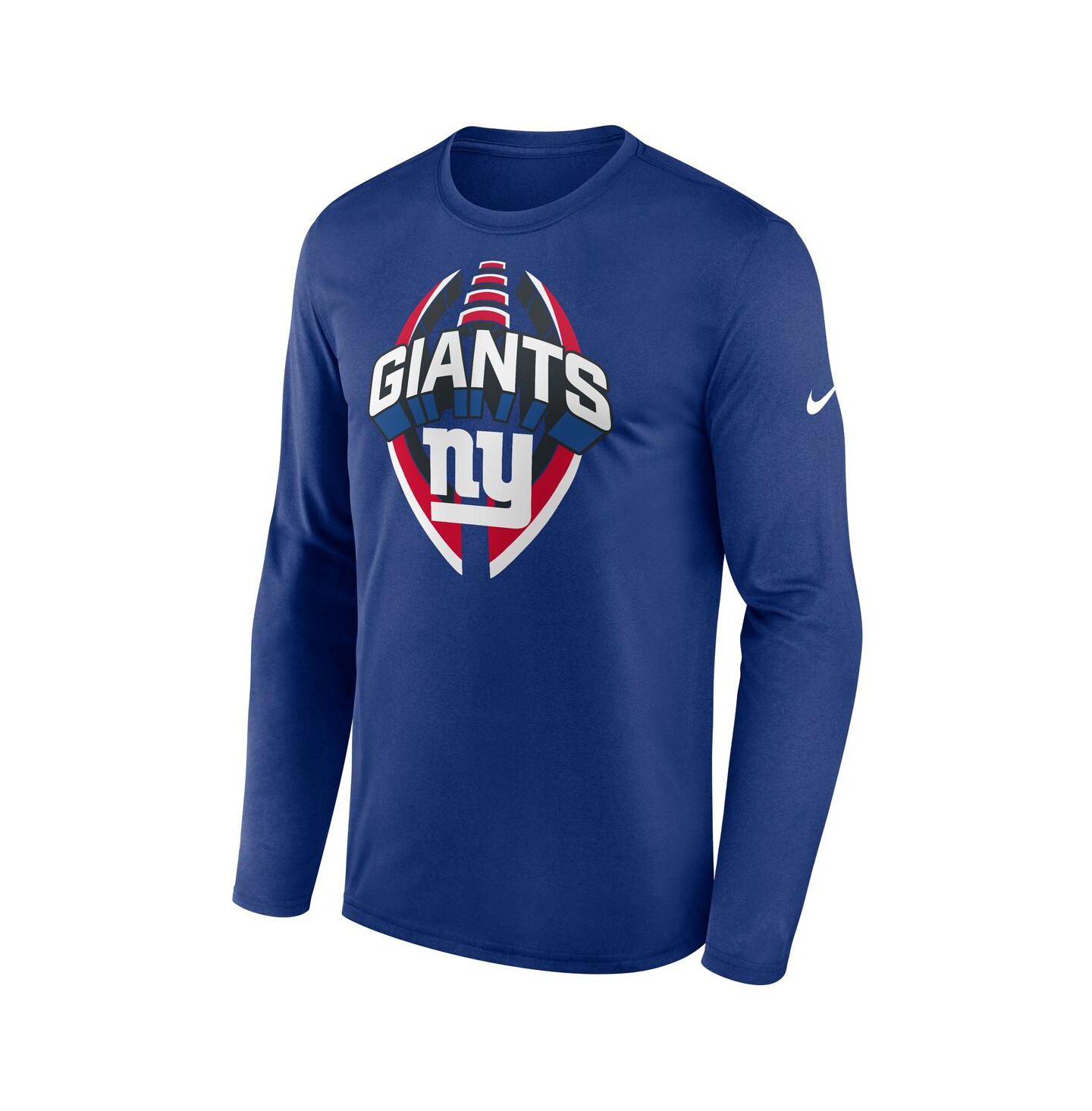 Мужская футболка Nike Royal New York Giants Primetime Legend Icon Performance Long Sleeve — фото 4