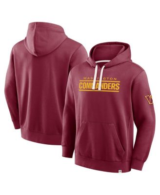 Men's Burgundy Washington Commanders New Horizons Heritage Pullover Hoodie