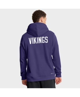 Men's Purple Minnesota Vikings Sideline Standard Issue Alt 2 Dri-FIT Hoodie