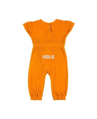 Baby Boys and Girls Tennessee Orange Tennessee Volunteers Beautopia Waffle Knit Romper