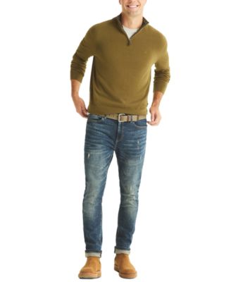 Men's Navtech Classic-Fit Solid Quarter Zip Sweater