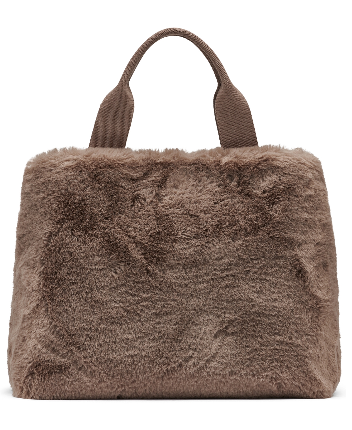 Dkny Roni Medium Snap Closure Satchel Bag In Brown