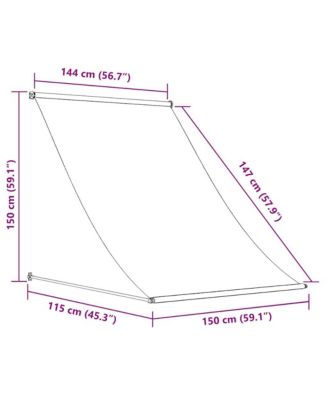 Retractable Awning Anthracite