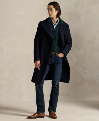 Men's Estate-Rib Cotton Quarter-Zip Pullover