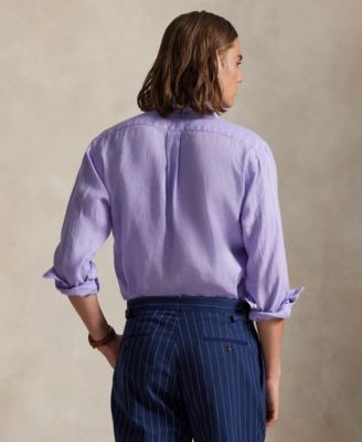 Men's Classic-Fit Linen Shirt	