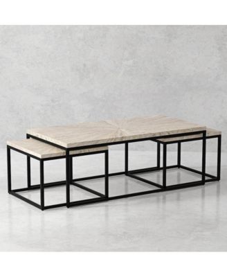 Parker House Crossings Monaco Rectangular Nesting Cocktail Table