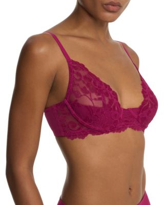 Women's Peony Lace Demi Unlined Underwire Bra