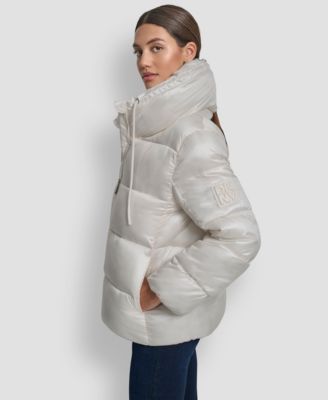 Women's Long Sleeve Quilted Puffer Jacket