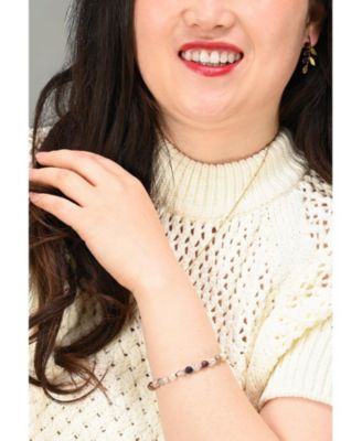 YuYu Gemstone Beaded Bracelet