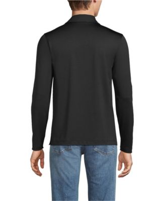 School Uniform Men's Rapid Dry Long Sleeve Modern Fit Polo