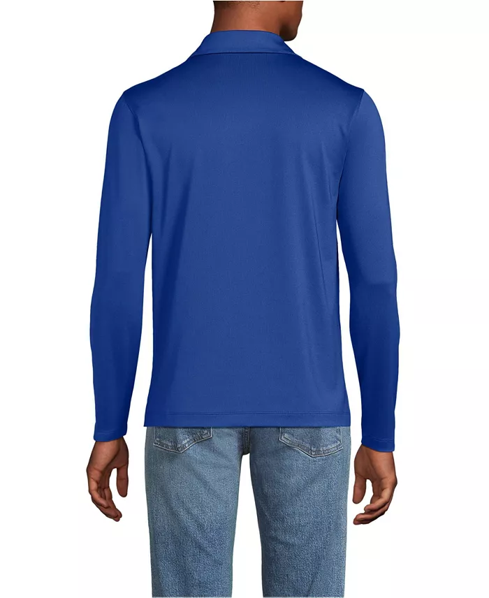 Men's Rapid Dry Long Sleeve Modern Fit Polo - thumbnail 10