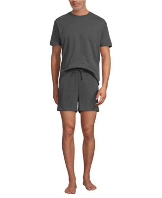 Men's Short Sleeve Knit Jersey Short Sleep Set