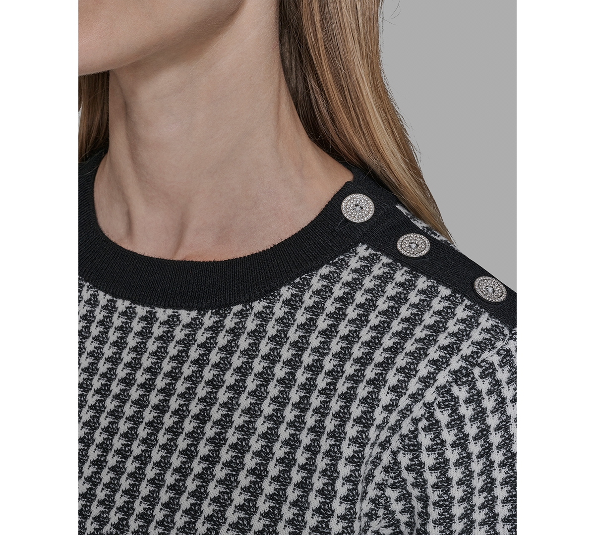 Karl Lagerfeld Paris Petite Amour Long Sleeves Sweater
