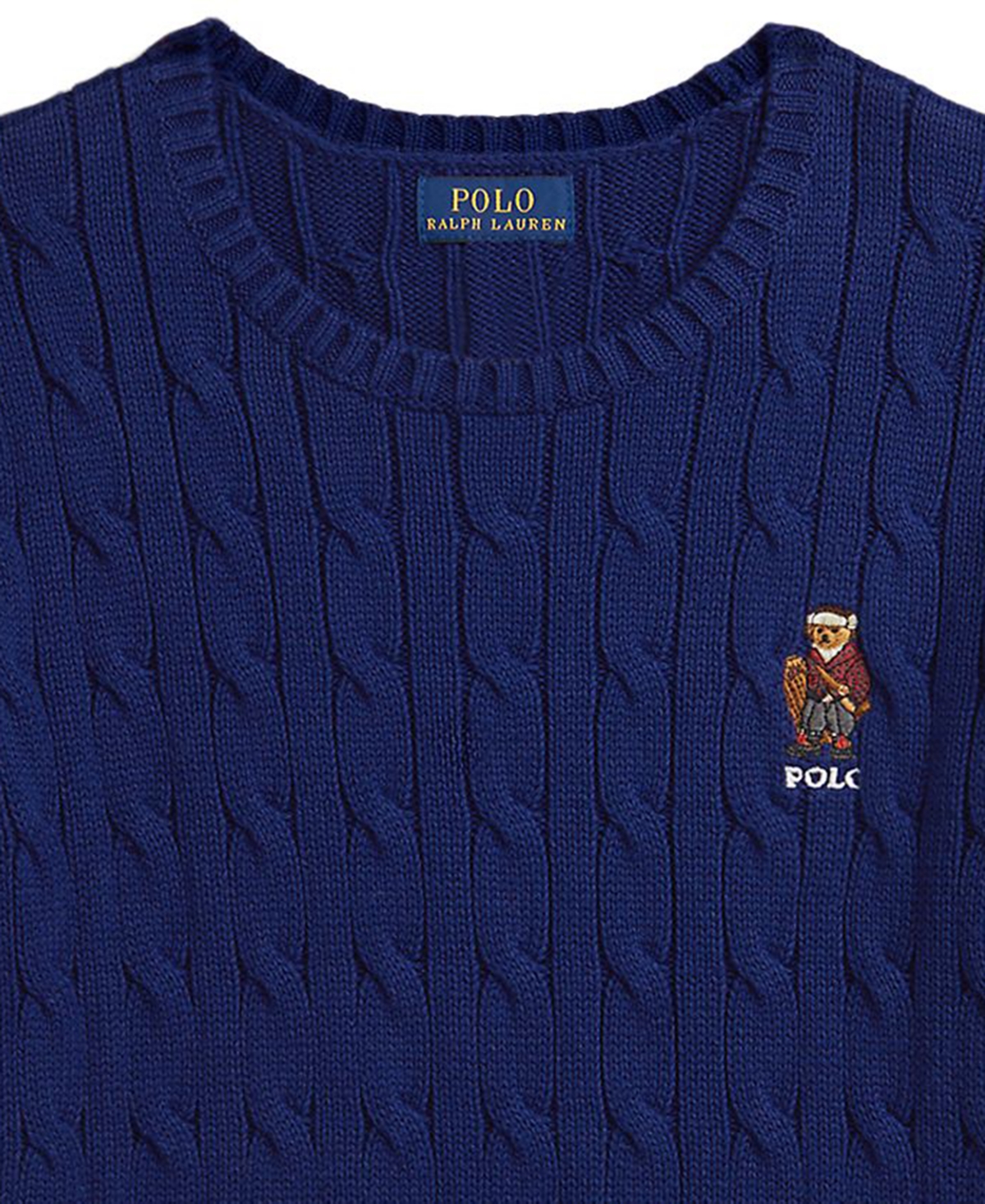 Polo Ralph Lauren Boys Toddler 2-7 Cable-Knit Sweater