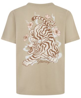 Girls 7-16 Oversized Tiger T-Shirt