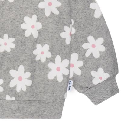 Baby Girls 2-Piece Fleece Outfit Set Daisies