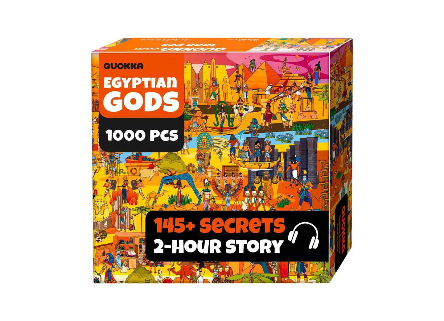 Детский пазл Quokka Ancient Myths and Legends Secret Tasks 1000-Piece Puzzle, Ages 14+, цвет: Egypt — фото 1