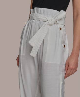 Women's Belted Cargo Pants