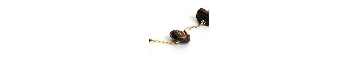 Sohi Women's Stone Chain Anklet