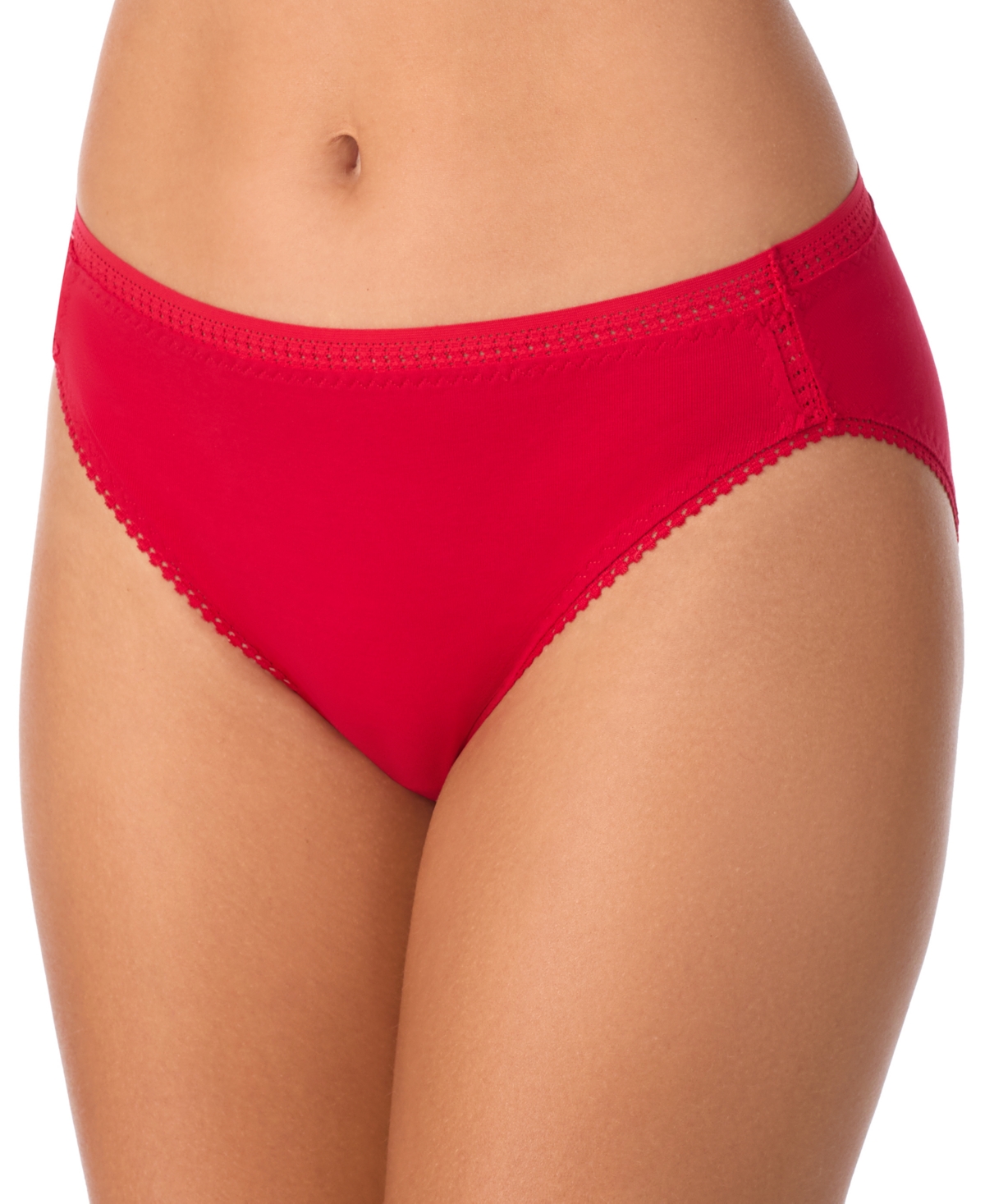 On Gossamer Women's Cabana Cotton Hip Boyshort Underwear 024304 In Multi