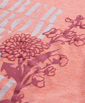 Girls' Flower Lock Up Baby Short-Sleeve T-Shirt