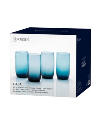 Gala Iced Beverage Glasses, Set of 4