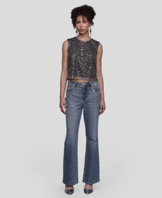 Embellished Sleeveless Top