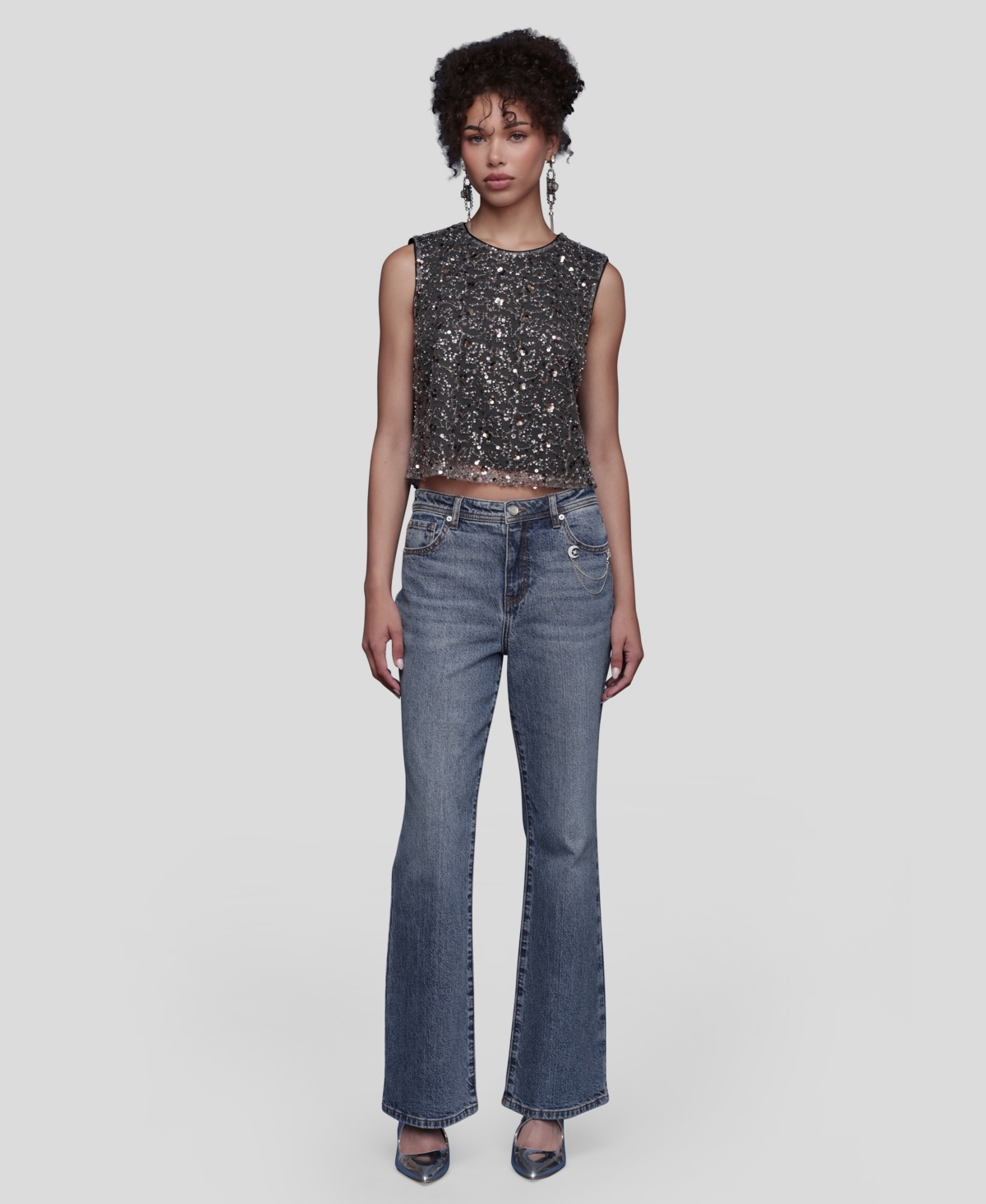 Avec Les Filles Junior's Sleeveless Top