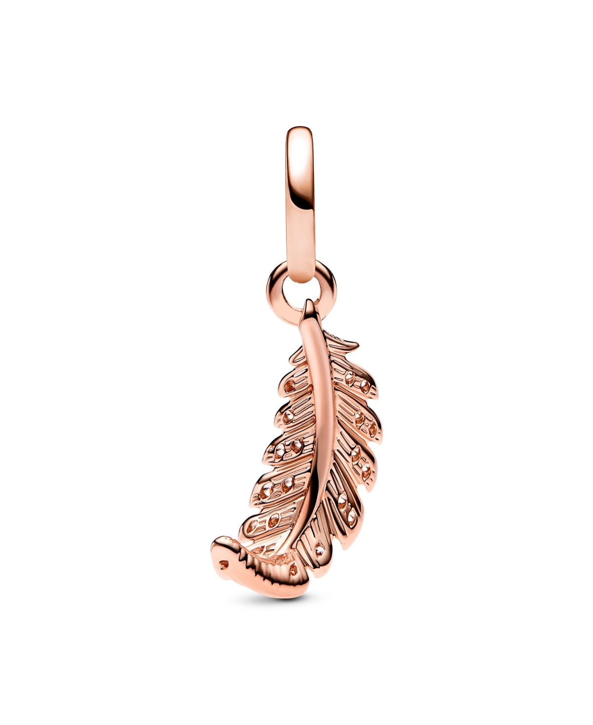 Pandora Rose Gold Plated Dangle Charms In Gold