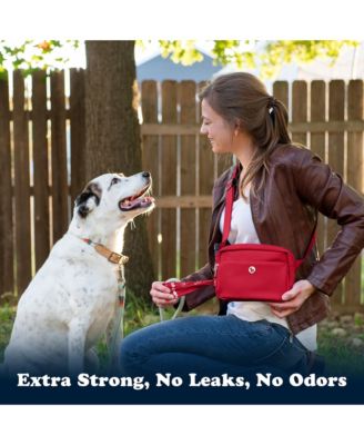 Compostable Dog Poop Bags, 270 Bags, Ruby Red