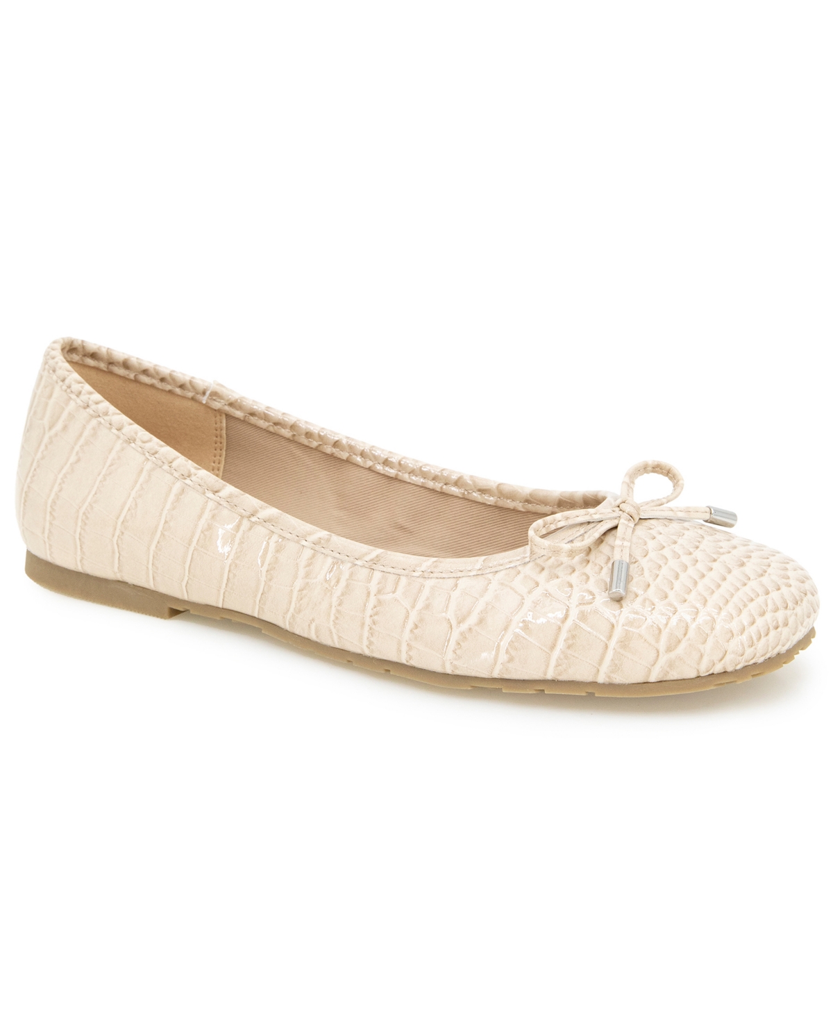 Kenneth Cole Reaction Women's Elstree Ballet Flats In Neutral