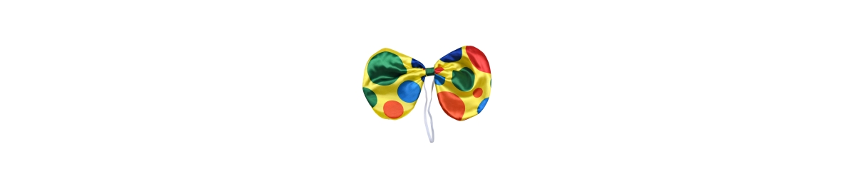 Dress Up America Kids Multicolor Polka Dot Costume Bow Tie