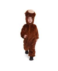 Toddler Plush Monkey Jumpsuit Costume