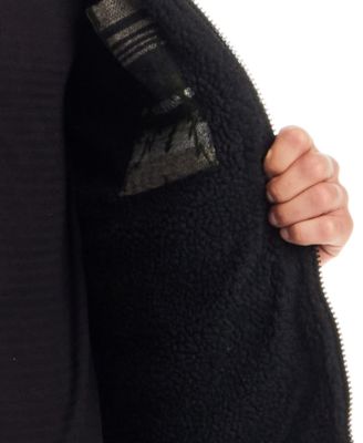 Men's Berber Lined Zip Front Rancher Jacket