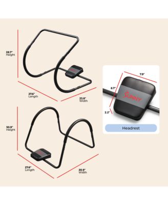 Portable Ab Crunch Assisted Trainer, Assisted Core Exercise Machine for Home Gym, Abdominal Workout Equipment