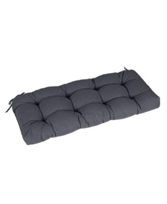 42" x 19.3" x 5.1" Outdoor Polyester Tufted Bench Cushion, Water-resistant & Fade-Resistant, Cushion for Love Seat