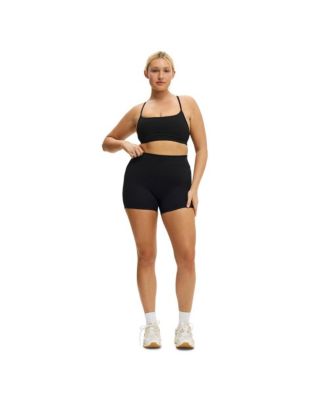 Women's Active Ultra Soft Invisible Scrunch Shortie Short