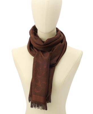 Women's Bias Signature C Oblong Scarf