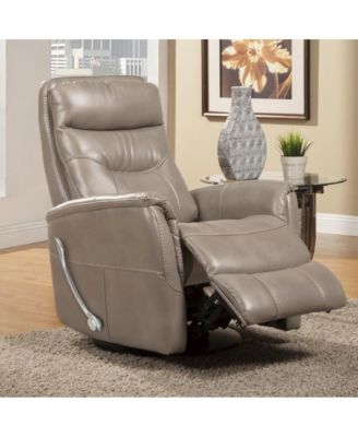 Gemini - Linen Swivel Glider Recliner Two Pack