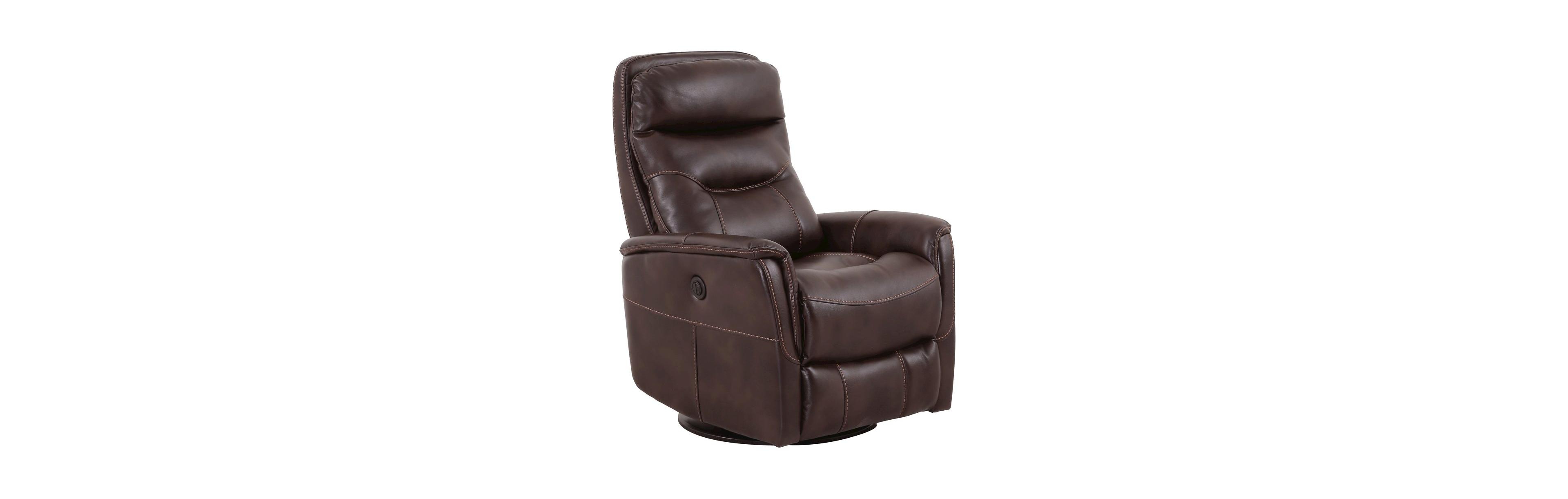 Parker Living Gemini - Truffle Power Swivel Glider Recliner