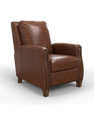 Chestnut Charm Recliner – 2 Pc, Upholstered, Cordless Power, High Leg Design, Living Room Seating Furniture