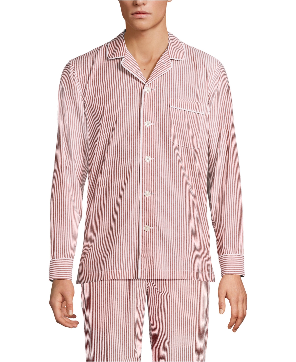 Lands' End Men's Essential Pajama Shirt