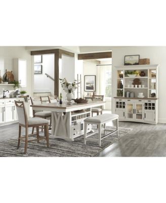 Parker House Americana Modern Dining 49 In. Upholstered Counter Bench