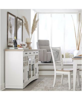 Two Pack Poplar Solids / Birch Veneers Americana Modern Dining Spindle Back Dining Chair