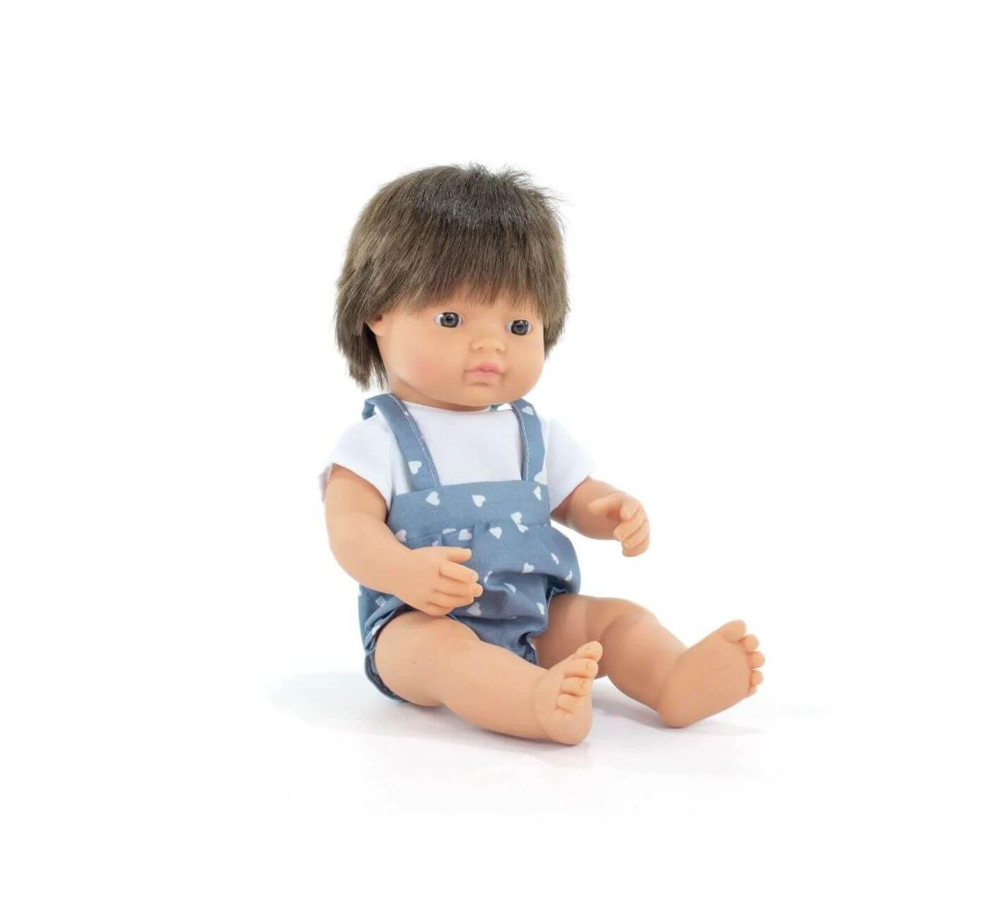 Детская кукла MINILAND My Friends and Me 15" Articulated Anatomically Correct Boy Baby Doll, Ages 10 Months+, цвет: Light Skin — фото 1