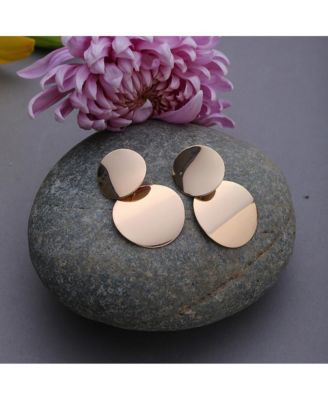 Women's Circular Drop Earrings