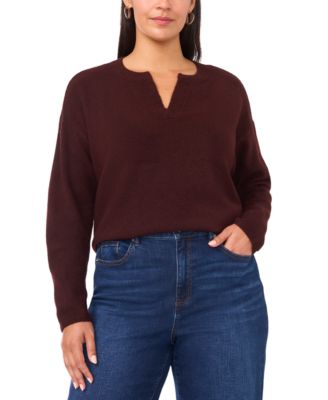 Plus Size Long Sleeve Sweater